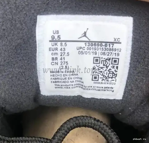 12 Air “Vivid Pink” GS Authentic Jordan 0611